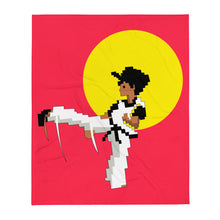 Load image into Gallery viewer, UGLY Kick A$$ Throw Blanket