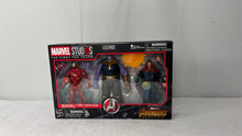 Load image into Gallery viewer, First Ten Years: Iron Man Mark L, Thanos And Dr. Strange (Deadstock) Action Figure Set
