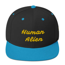 Load image into Gallery viewer, Human Alien Snapback Hat
