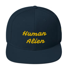 Load image into Gallery viewer, Human Alien Snapback Hat
