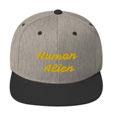 Load image into Gallery viewer, Human Alien Snapback Hat
