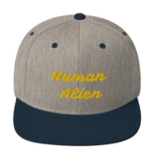 Load image into Gallery viewer, Human Alien Snapback Hat
