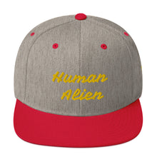 Load image into Gallery viewer, Human Alien Snapback Hat
