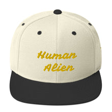 Load image into Gallery viewer, Human Alien Snapback Hat
