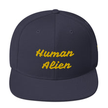 Load image into Gallery viewer, Human Alien Snapback Hat
