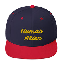 Load image into Gallery viewer, Human Alien Snapback Hat
