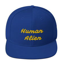 Load image into Gallery viewer, Human Alien Snapback Hat
