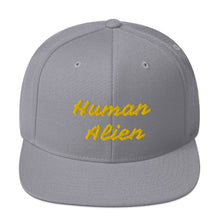 Load image into Gallery viewer, Human Alien Snapback Hat
