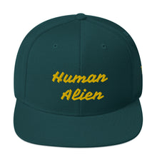 Load image into Gallery viewer, Human Alien Snapback Hat
