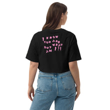 Load image into Gallery viewer, UGLY Loose drop shoulder crop top
